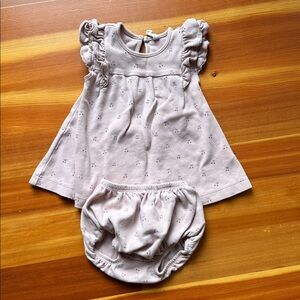 Quincy Mae Daisy Dress and Bloomers Set